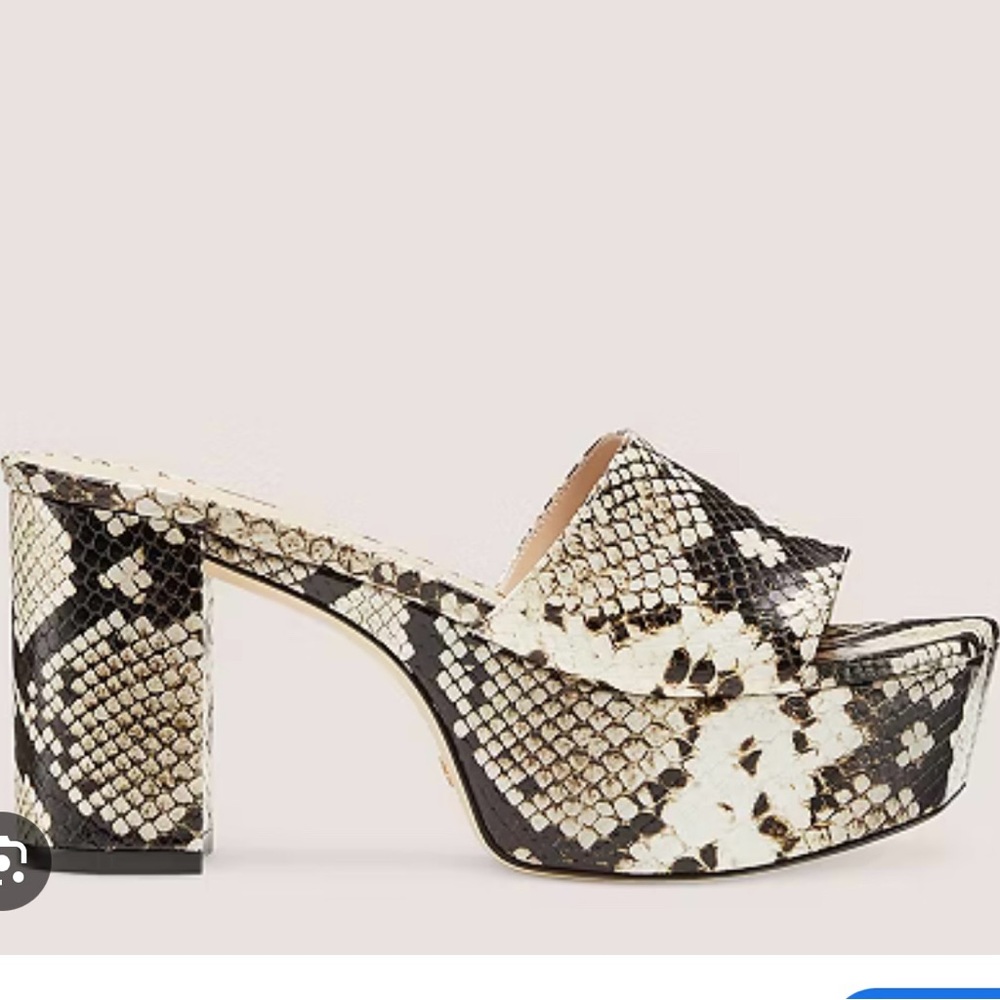Stuart Weitzman "Squarehigh" Platform Mule 💕BNWT💕
